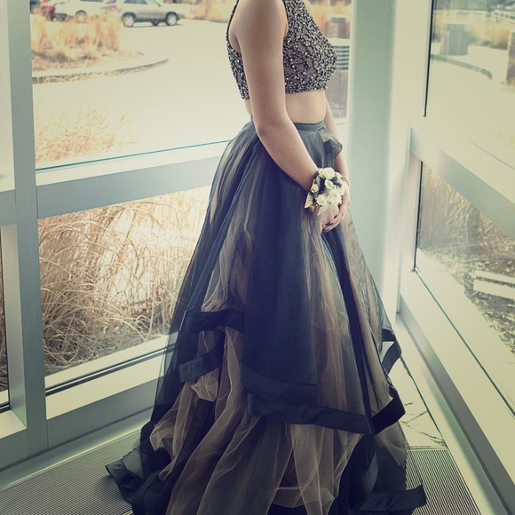 Terani Couture Two Piece Dress - Picture 1 of 4